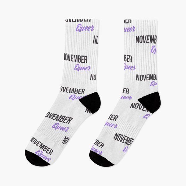 Item preview, Born in November Birthday quote Queer Gay designed and sold by FrenchsTuck.