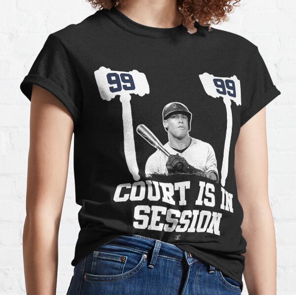 Aaron Judge 99 Court Is In Session Trending Baseball Shirt, Gifts