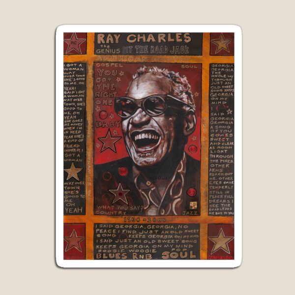 Ray Charles Magnet