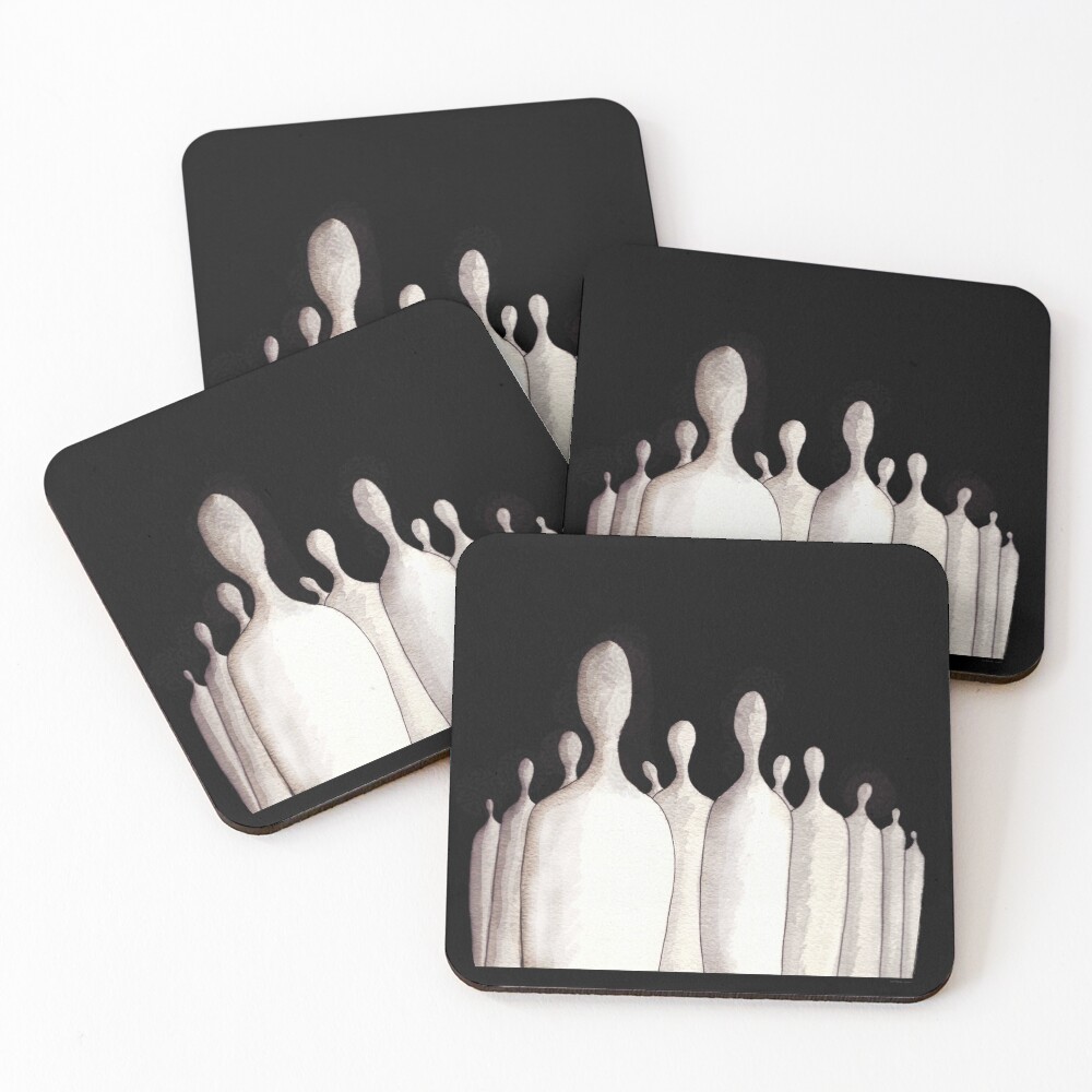 Item preview, Coasters (Set of 4) designed and sold by rootzero.