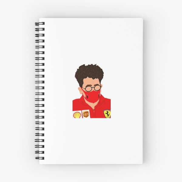 Item preview, Mattia Binotto, Ferrari Teamboss, at the 2020 Italian Grand Prix at Imola designed and sold by royaldutchness.