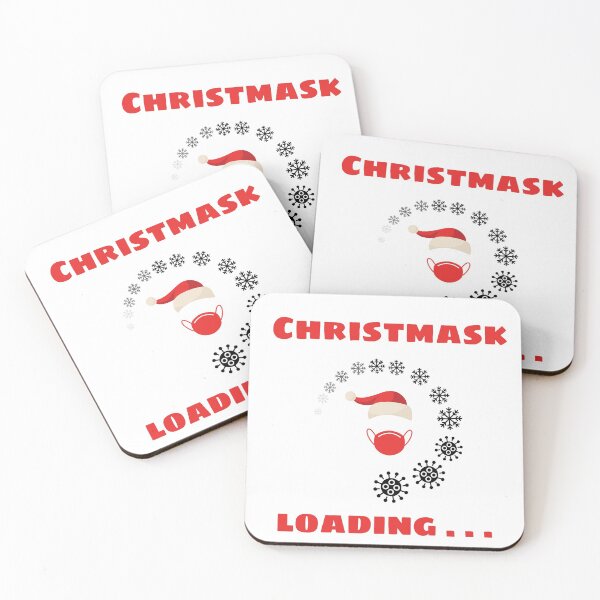 Item preview, Funny mask Santa Christmas loading social distancing gift designed and sold by saitielvis.