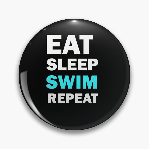 Item preview, eat sleep swim repeat designed and sold by Yaa2.