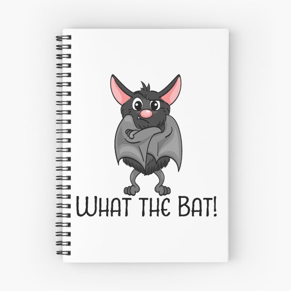 Item preview, What The Bat What the Hell What the Heck Bat Vampire designed and sold by ElBeDesigns.