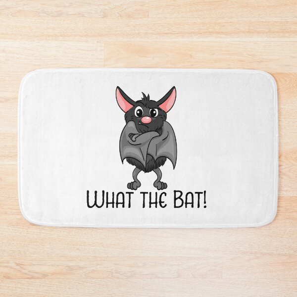 Item preview, What The Bat What the Hell What the Heck Bat Vampire designed and sold by ElBeDesigns.