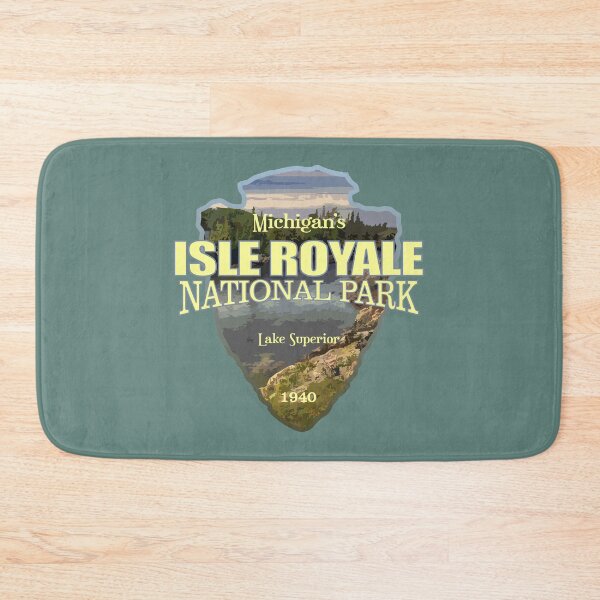 Item preview, Isle Royale National Park (arrowhead) designed and sold by curranmorgan.