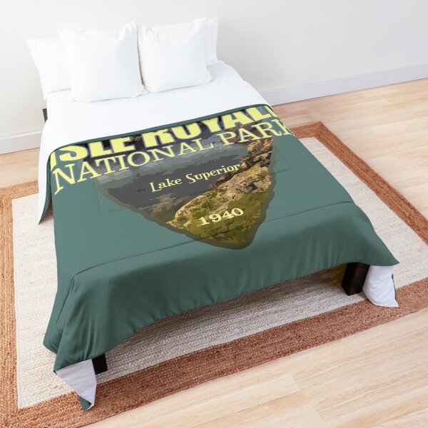 Isle Royale National Park (arrowhead) Comforter