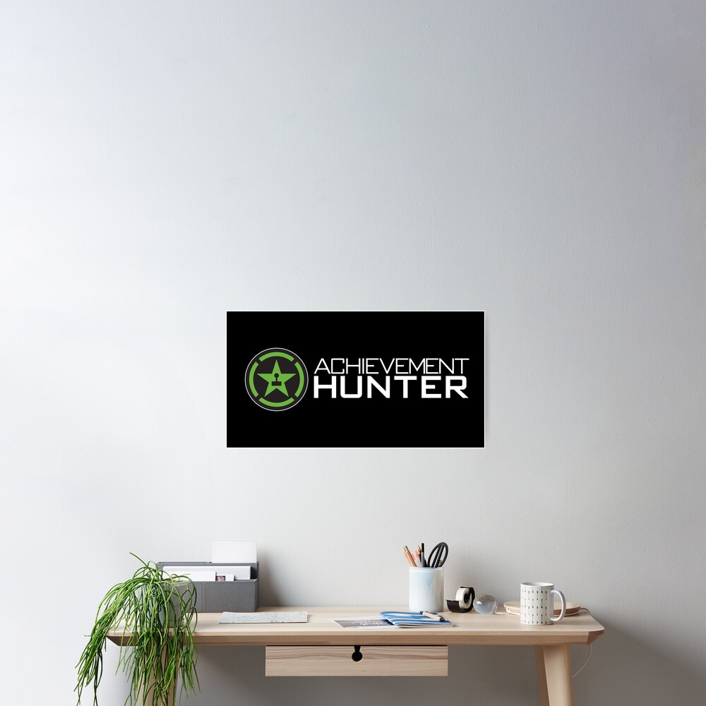 "Achievement Hunter" Poster for Sale by TechnoHill777 Redbubble