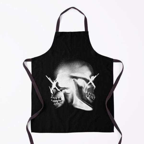 Item preview, Double Skull Black and White Design designed and sold by SimplePickUps.