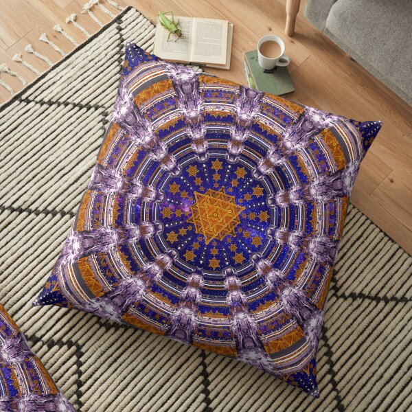 TetraGrid Healing Room Floor Pillow