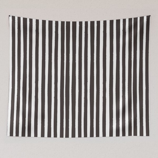 Item preview, Black And White Classic Cabana Stripes designed and sold by StudioTina.