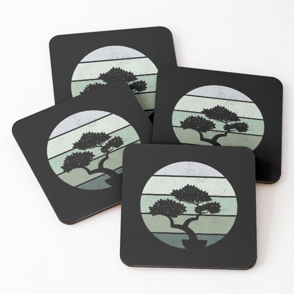 Item preview, Bonsai Tree Japanese Tradition Pacific Ocean Vintage Style Gift designed and sold by TastefulTees.