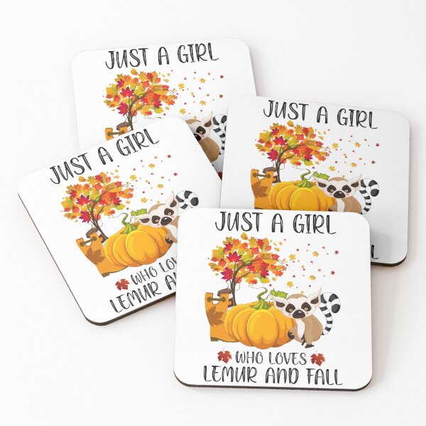 Item preview, Just a girl who loves Lemur and Fall designed and sold by BuynPose.