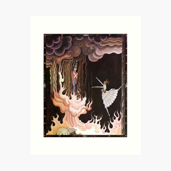 Item preview, The Tin Soldier by Kay Nielsen designed and sold by The Mysterious Domain Alyne Whiteswan Fine Art Prints and Merch.