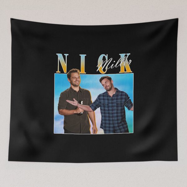 Item preview, NICK MILLER Homage Tee designed and sold by BENWYATTS.