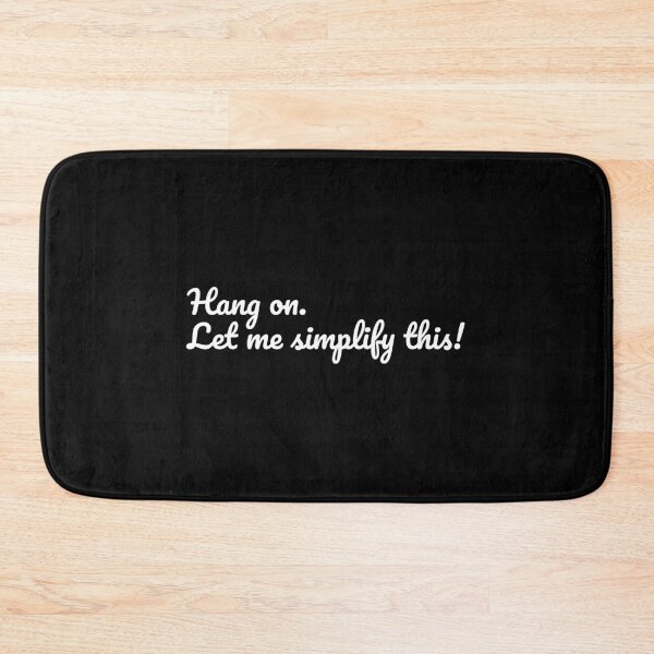 Item preview, Hang On. Let me simplify this designed and sold by jeseno.