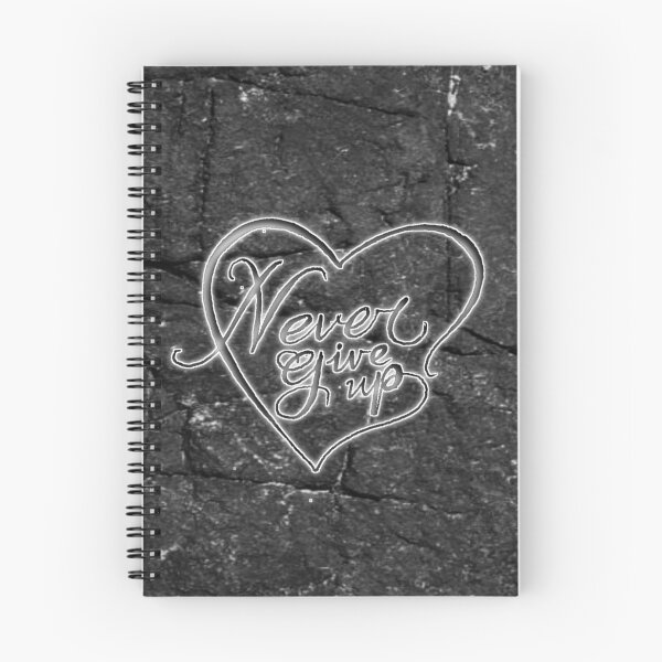 Item preview, never give up designed and sold by attracdionz.