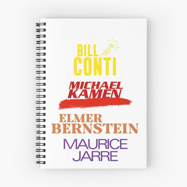 Item preview, Music by Bill Conti - Michael Kamen - Elmer Bernstein - Maurice Jarre designed and sold by BeyondTheCrue.