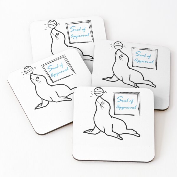 Item preview, Seal of Approval : Cute Gift Ideas designed and sold by Brother's Clothing.