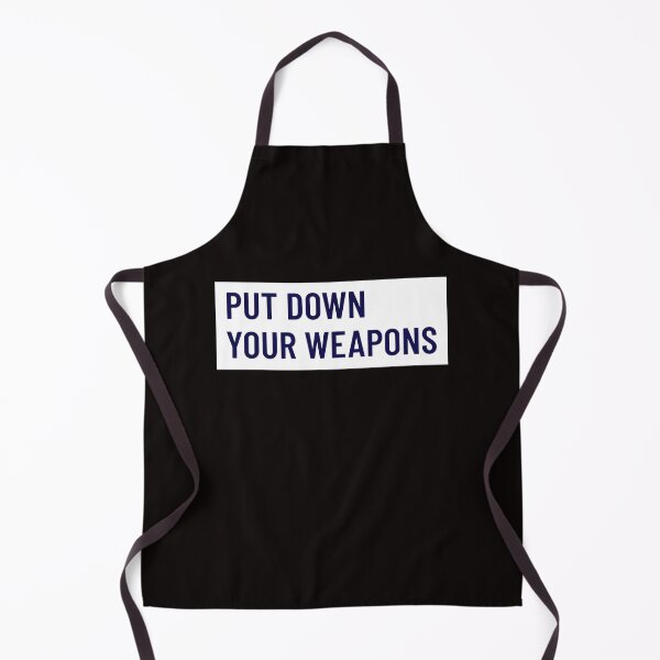 Item preview, Put Down Your Weapons designed and sold by Lisa Lucero.