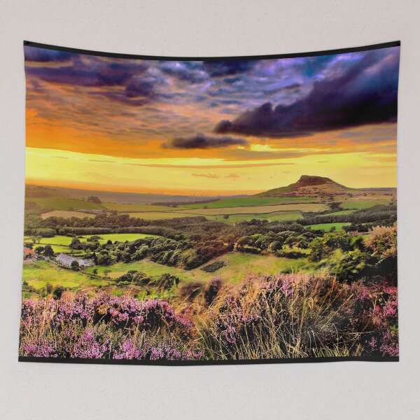 Item preview, Odin's Fire - Roseberry Topping, North Yorkshire designed and sold by TheMarske.
