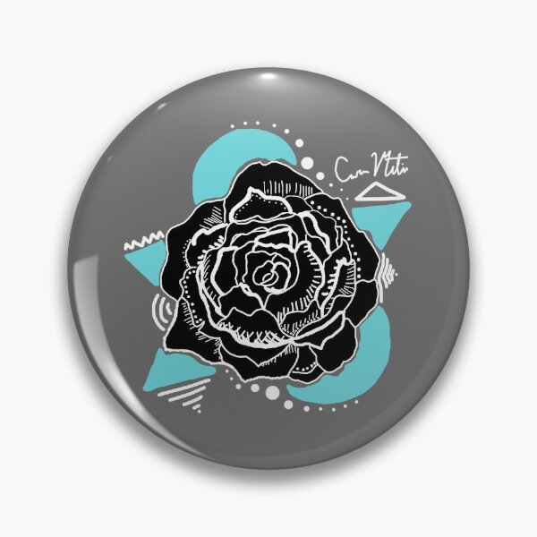 Item preview, Blue Flower Pop Drawing Inverted  designed and sold by carasattic.