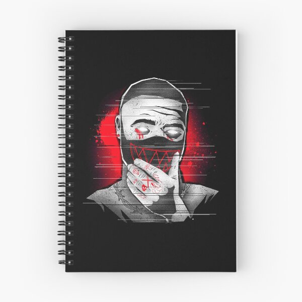 Item preview, Diseño de estafador de tatuaje de sangre enmascarado 2020 designed and sold by SimplePickUps.