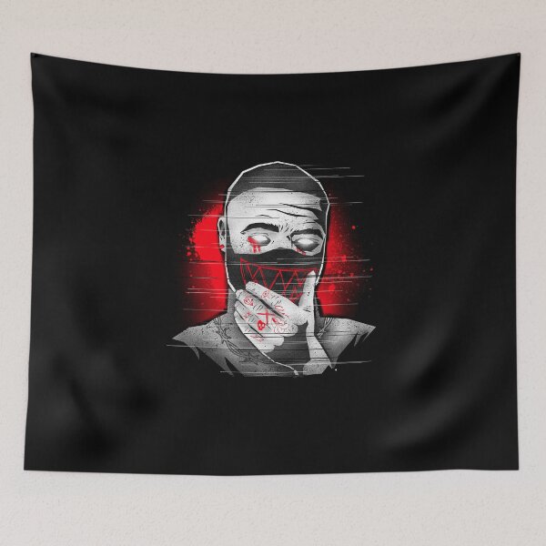 Item preview, 2020 Masked Blood Tattoo Hustler Design designed and sold by SimplePickUps.