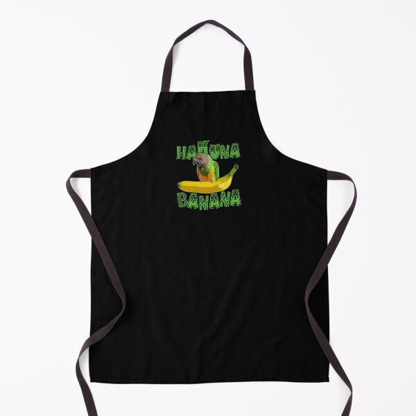 Item preview, Senegal Parrot Funny Hakuna Banana Meme designed and sold by RiffXS.