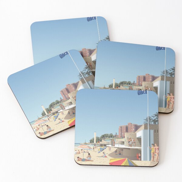 Item preview, Sydney Manly Beach designed and sold by contourcreative.