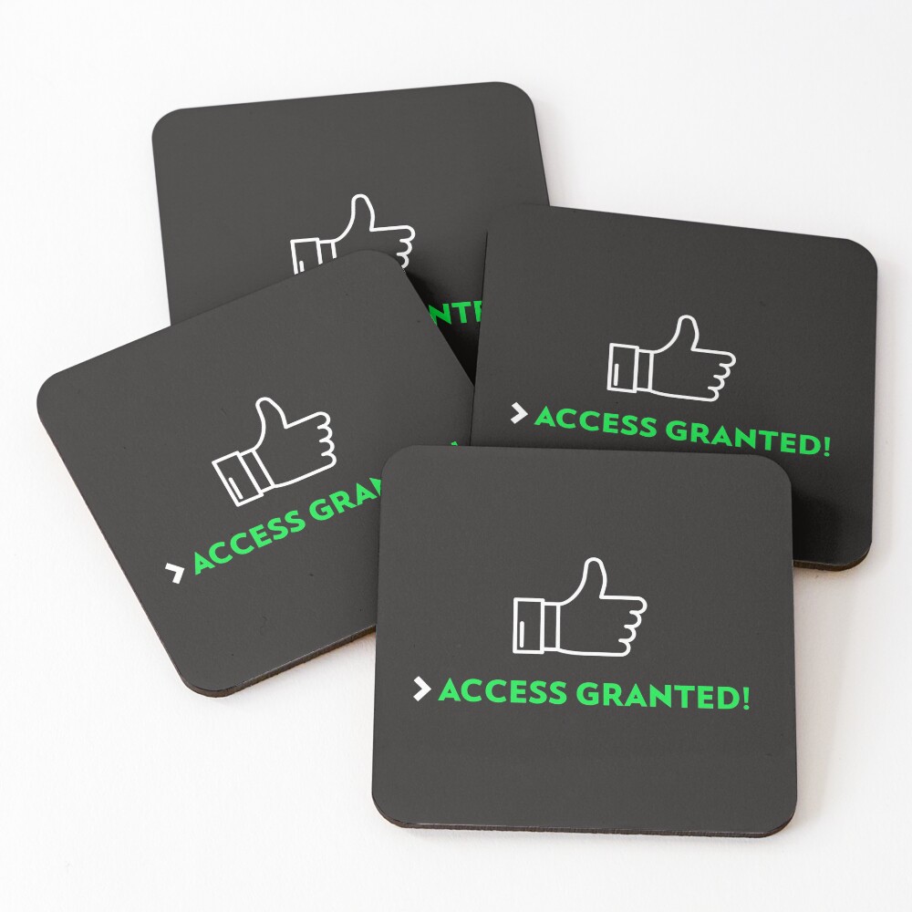 Item preview, Coasters (Set of 4) designed and sold by Codingt-shirts.