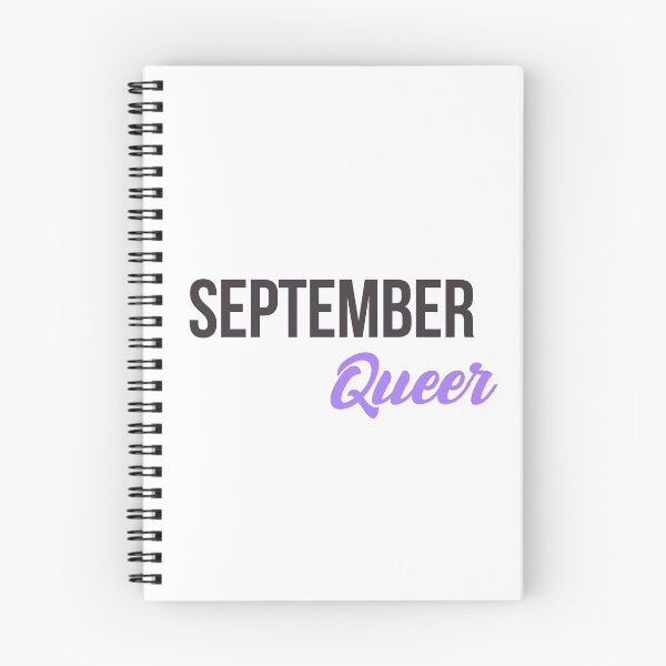 Item preview, Queer Gay Born in September Birthday quote  designed and sold by FrenchsTuck.