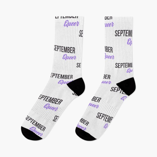 Item preview, Queer Gay Born in September Birthday quote  designed and sold by FrenchsTuck.