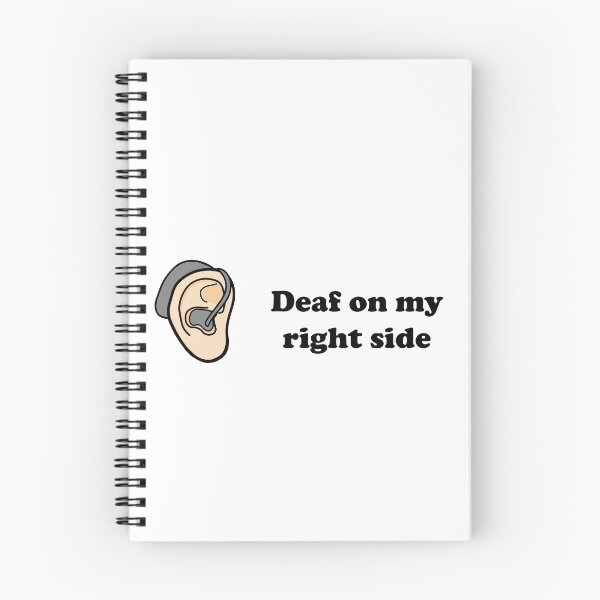 Item preview, Deaf on my right side designed and sold by MeliCollective.