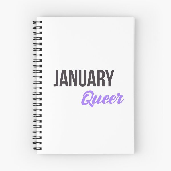 Item preview, Born in January Birthday quote Queer Gay  designed and sold by FrenchsTuck.