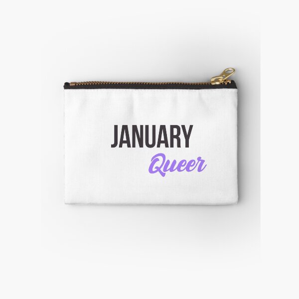 Item preview, Born in January Birthday quote Queer Gay  designed and sold by FrenchsTuck.