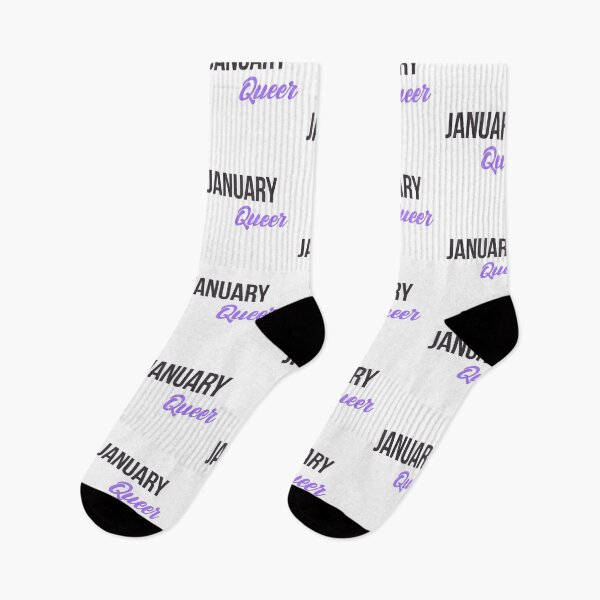 Item preview, Born in January Birthday quote Queer Gay  designed and sold by FrenchsTuck.