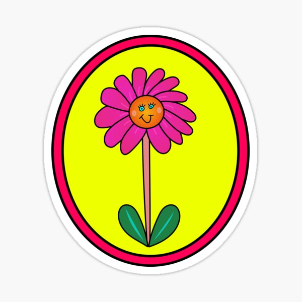 Pink Daisy Cartoon Gifts & Merchandise for Sale | Redbubble