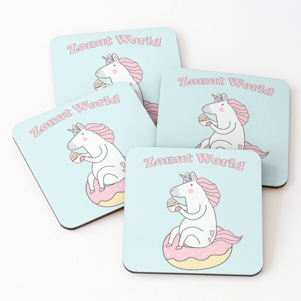 Item preview, Zoe laverne - Zonut World - christmas unicorn  designed and sold by nananinanana.
