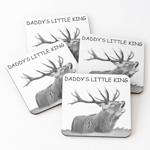 Item preview, DADDY'S LITTLE KING fun slogan gift range designed and sold by IslesArt.