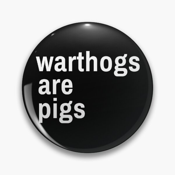 Item preview, WAP: Warthogs Are Pigs FUNNY PARODY MEME Design designed and sold by LevelUpMerch.