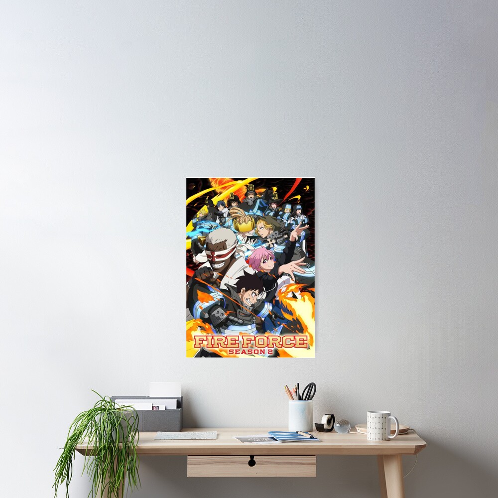 "Fire force" Poster by ItemSelling | Redbubble