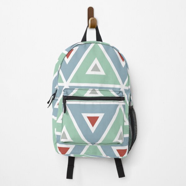 Item preview, Nautical Beachy Modern Geo Triangle Design designed and sold by Eleanore Ditchburn.