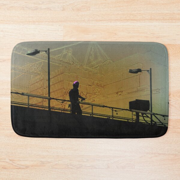 Item preview, Hamburg Hafen - Tollerort Container Terminal designed and sold by Susanne Sachers.