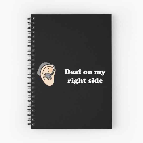 Item preview, Deaf on my right side designed and sold by MeliCollective.