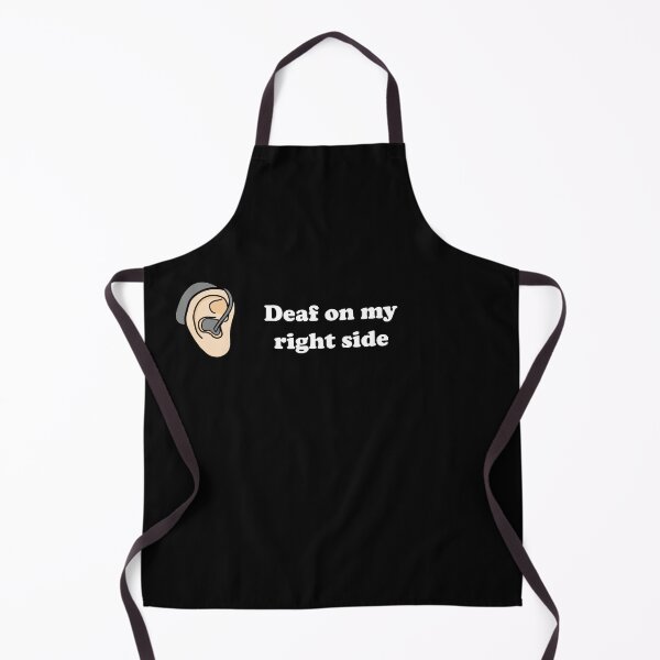 Item preview, Deaf on my right side designed and sold by MeliCollective.