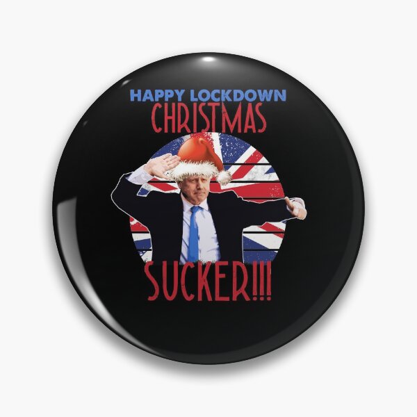 Item preview, happy lockdown christmas sucker boris johnson designed and sold by KerryABC.