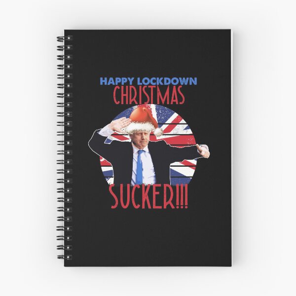 Item preview, happy lockdown christmas sucker boris johnson designed and sold by KerryABC.