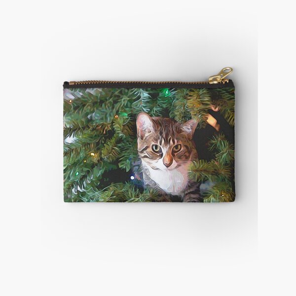 Item preview, Cat in Christmas Tree designed and sold by Gordon Nelson.