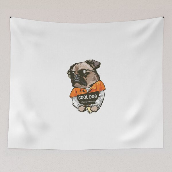Item preview, Pug Dog Funny Design Novelty Graphic 3 Graphic Very Funny Cool Novelty Design designed and sold by popotamfriends.